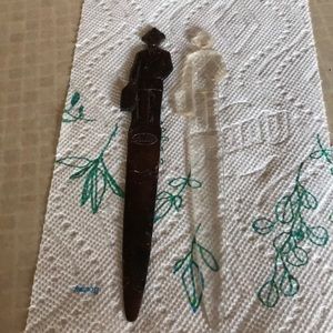Vintage Fuller Brush Plastic letter openers
